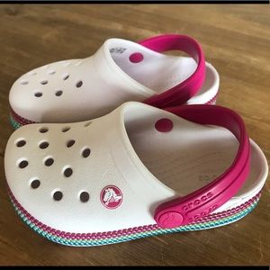 Kids Crocs Sequin Band Clog